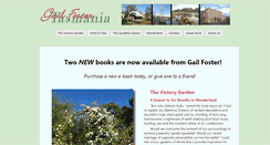 Desktop Screenshot of gailfostertasmania.com
